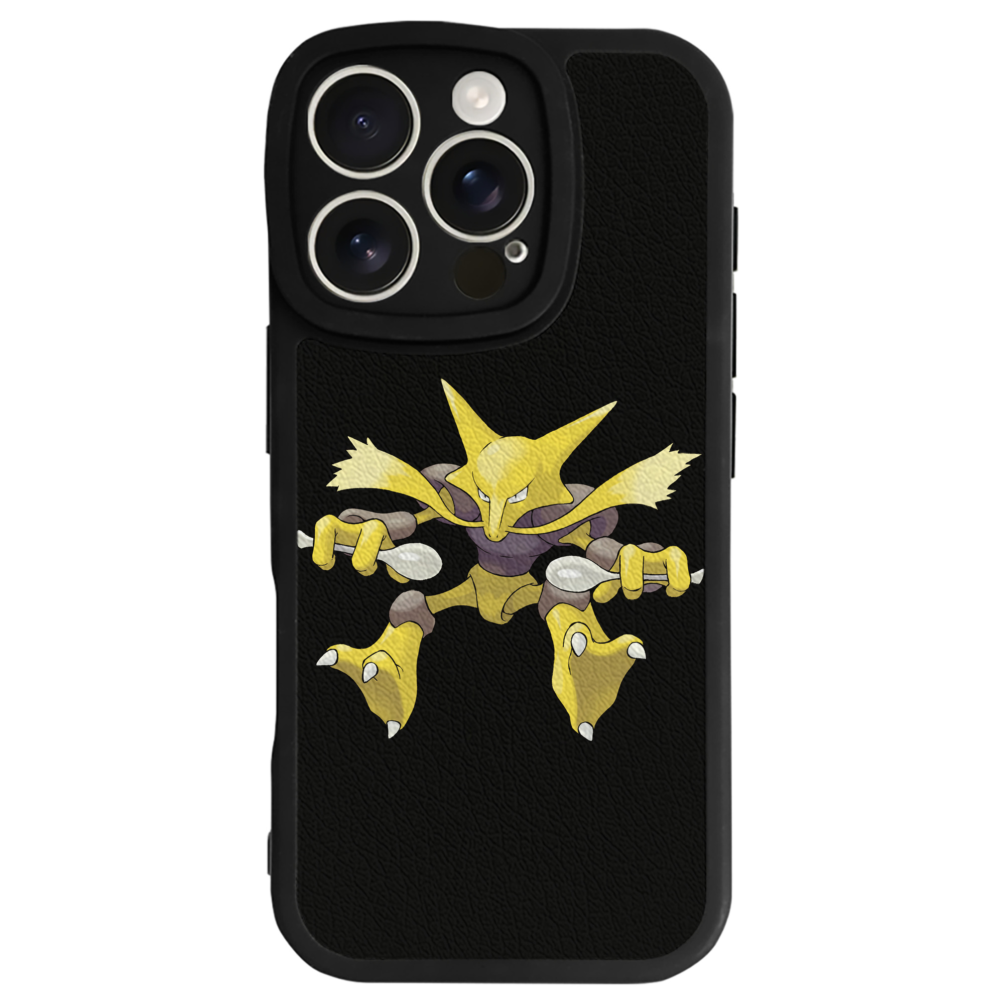 （画像用） ポケットモンスター Pokémon 【iPhone 16シリーズ対応】シリコンスマホケース（レザー調） 材質：シリコン